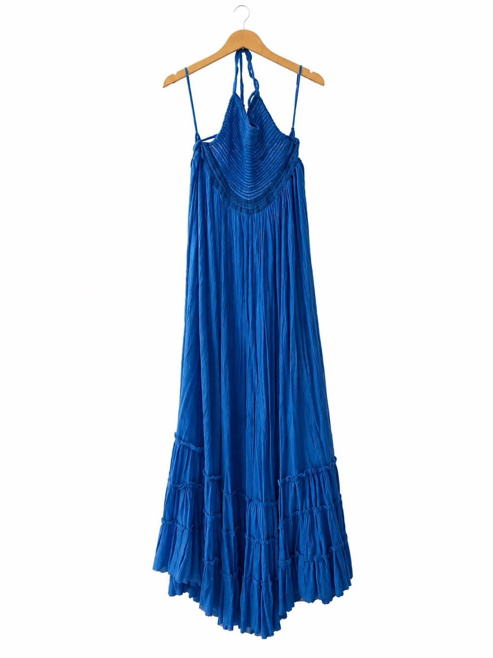 Free People Electric Blue Maxi Dress